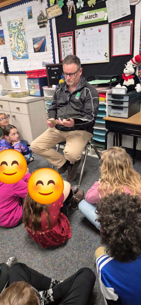 Superintendent reading 