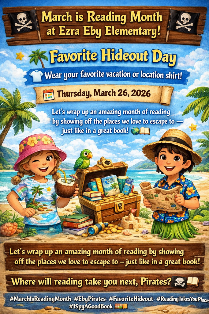 👕 Wear your favorite vacation or location shirt!  📅 Thursday, March 26, 2026