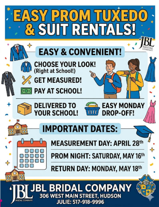 Prom Tuxedo Rentals