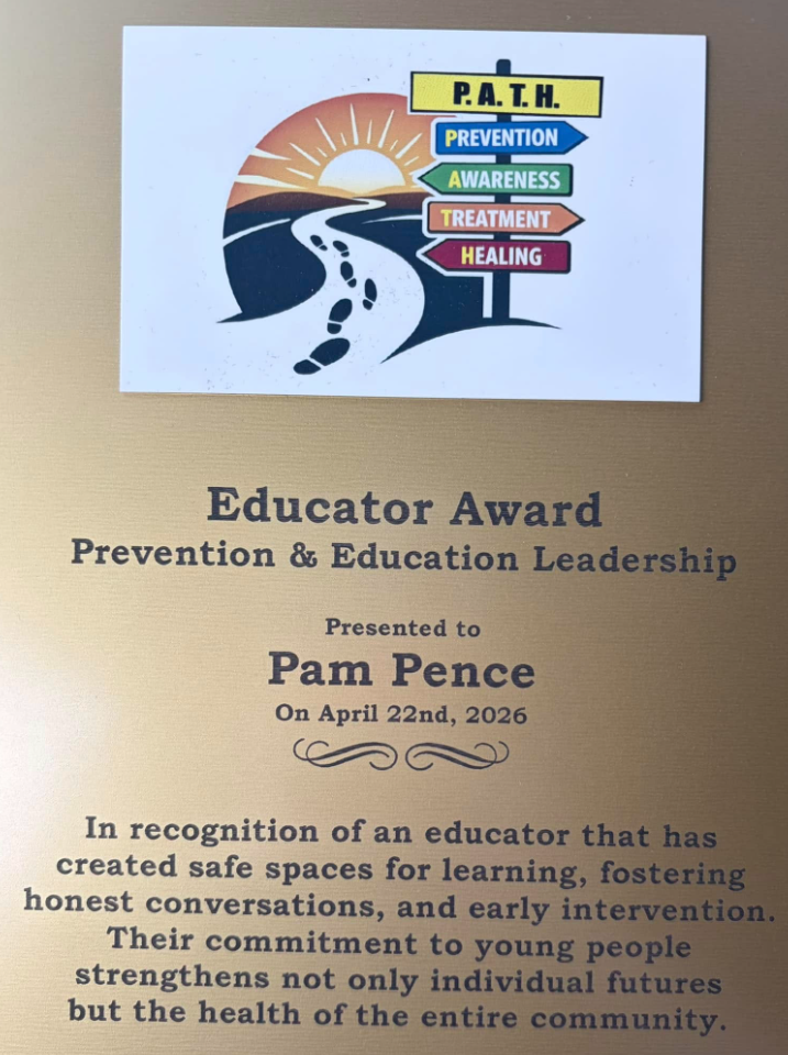 Congratulations Miss Pence!