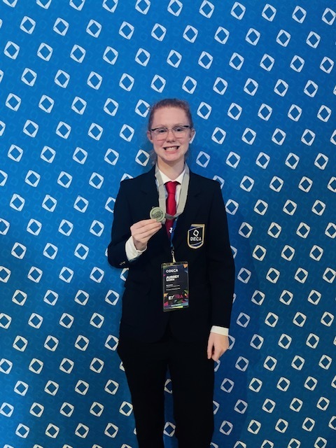 Aubrey Weber at DECA