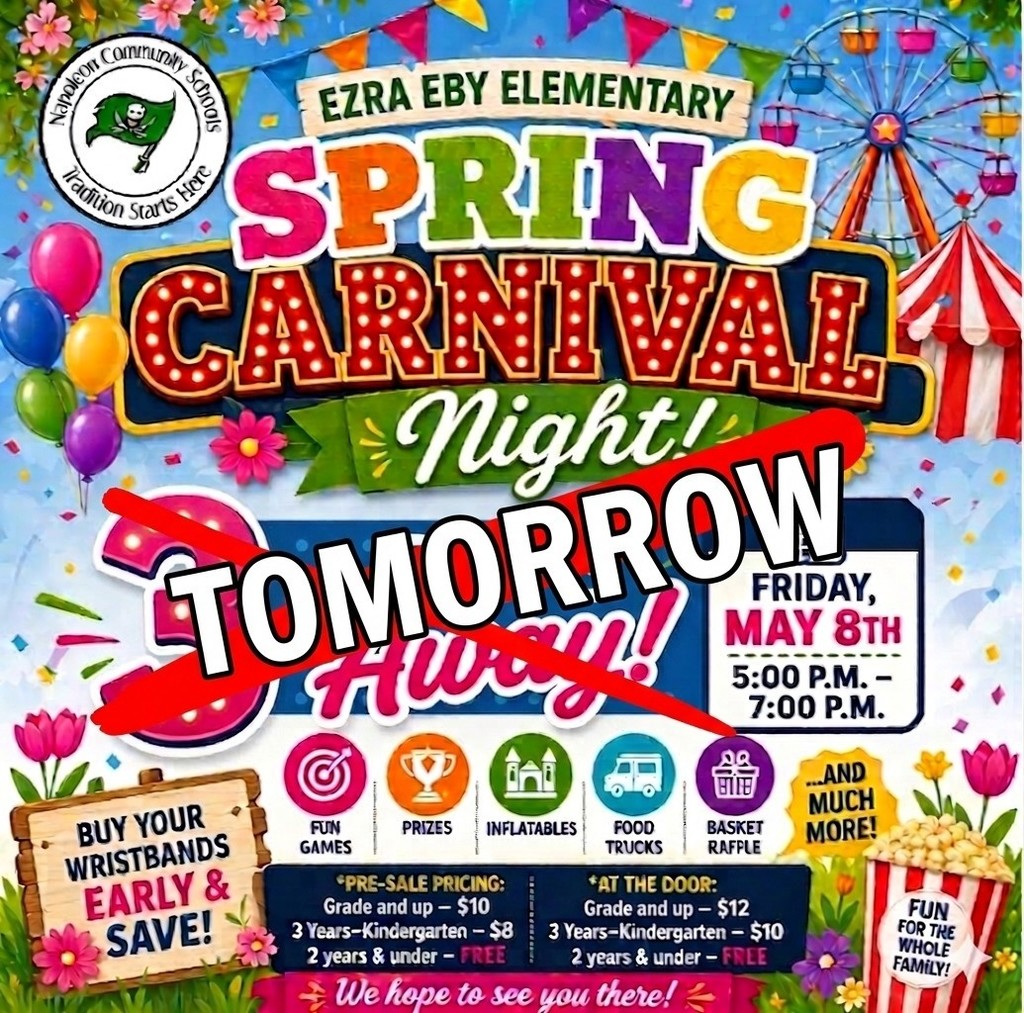 Tomorrow night spring carnival
