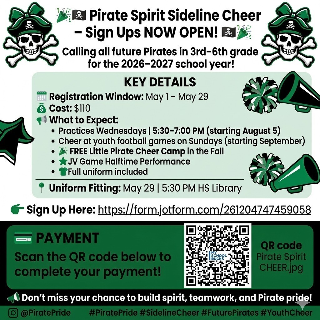 Sideline Cheer ad 