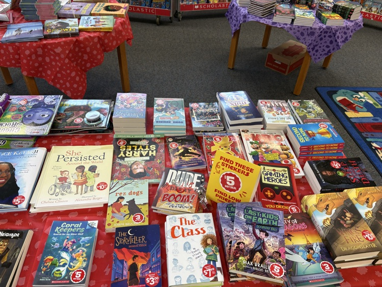 books on table