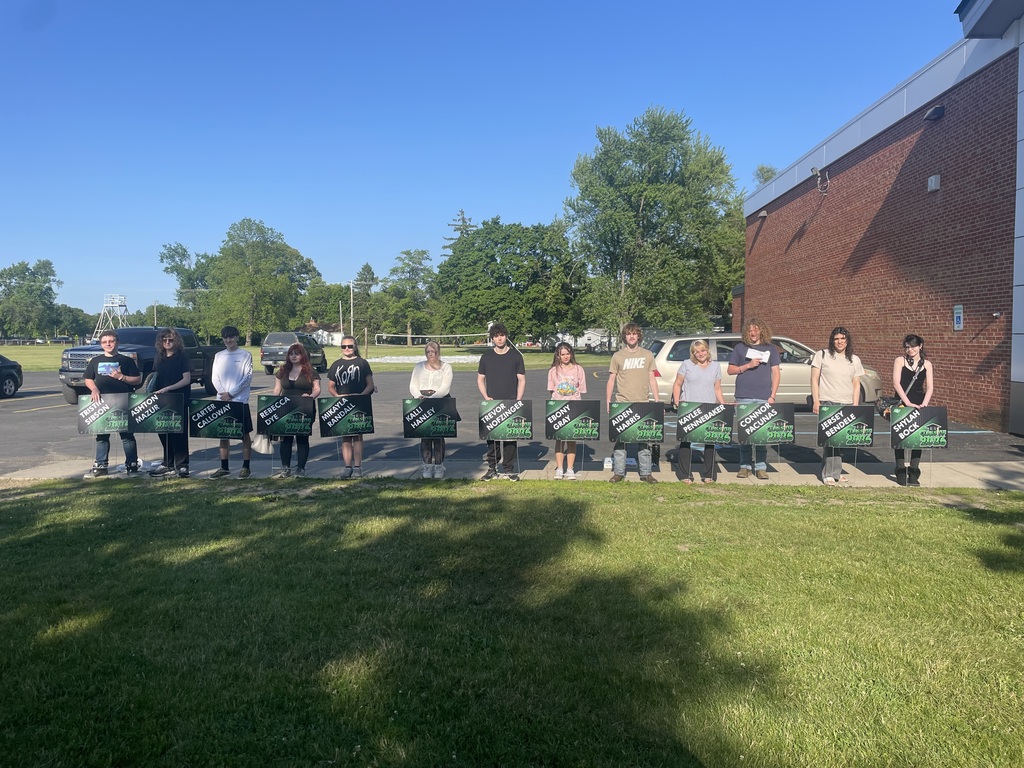 Yard Signs for our 2026 Ackerson High School Graduates!