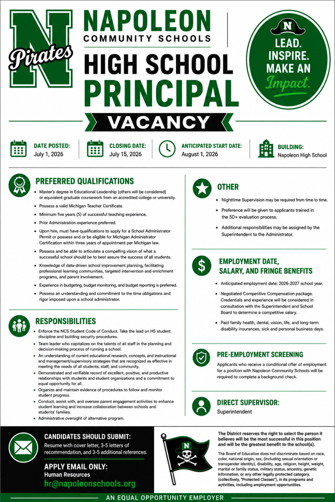 Principal Flyer