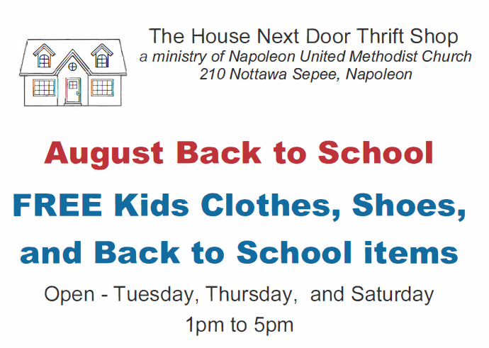 Back to School Free Flyer