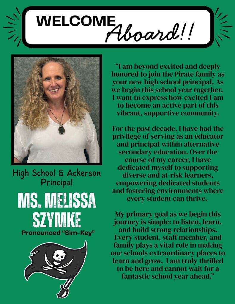 Welcome Aboard Melissa Szymke