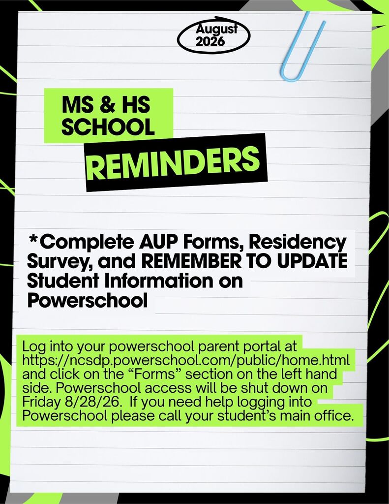 Reminder FLyer