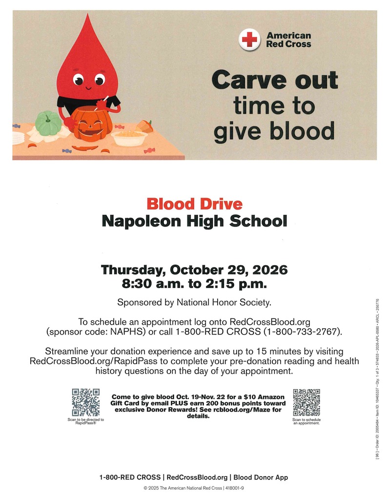 Blood Drive Flyer