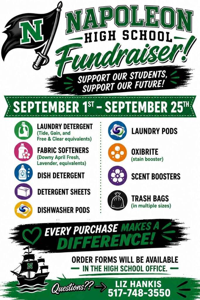 Laundry Fundraiser Flyer