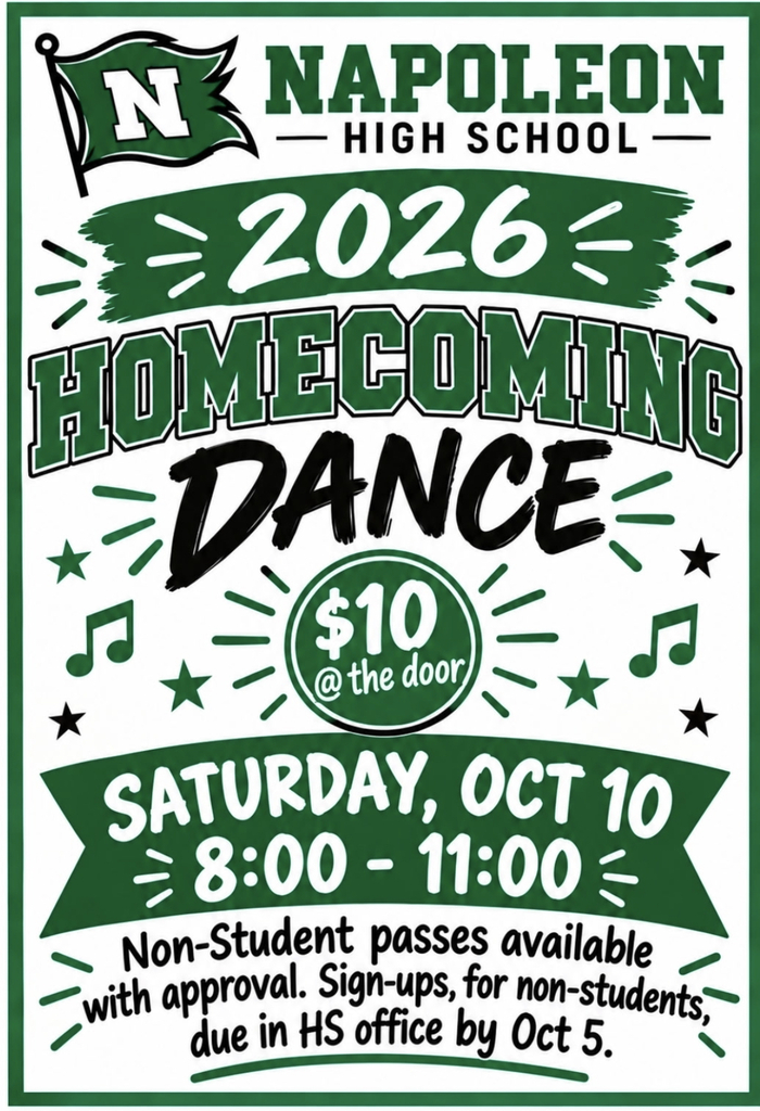 Homecoming Dance Flyer