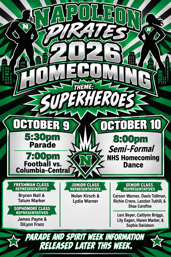 NHS Homecoming Flyer