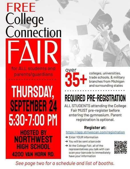 College and Career Fair Flyer