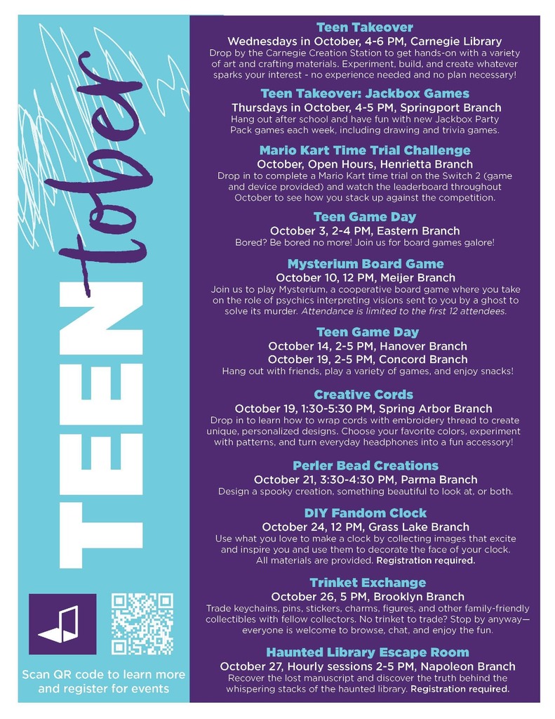 Teentober Flyer