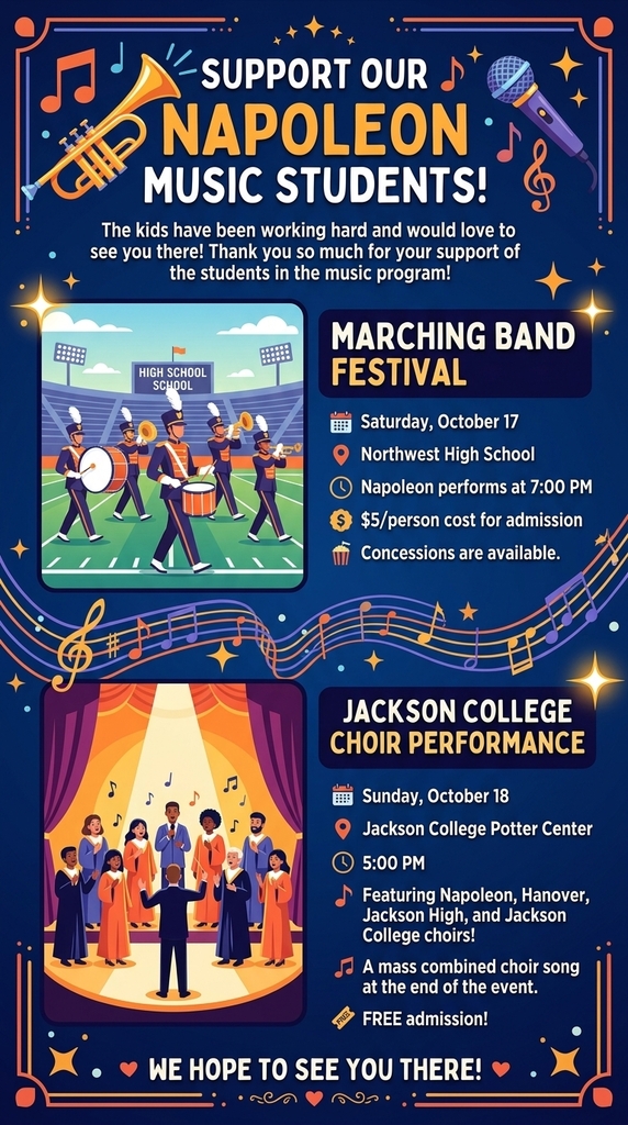 Napoleon Music Students