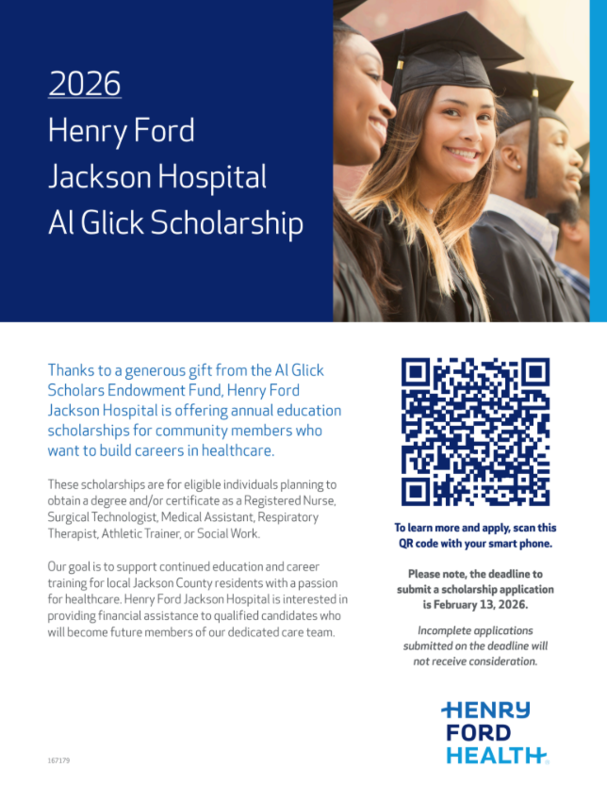 Henry Ford Scholarship Flyer