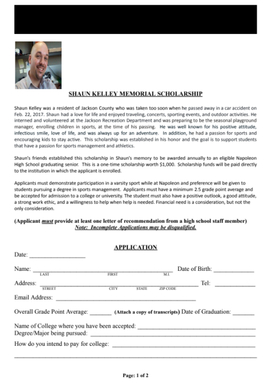 Scholarship Flyer
