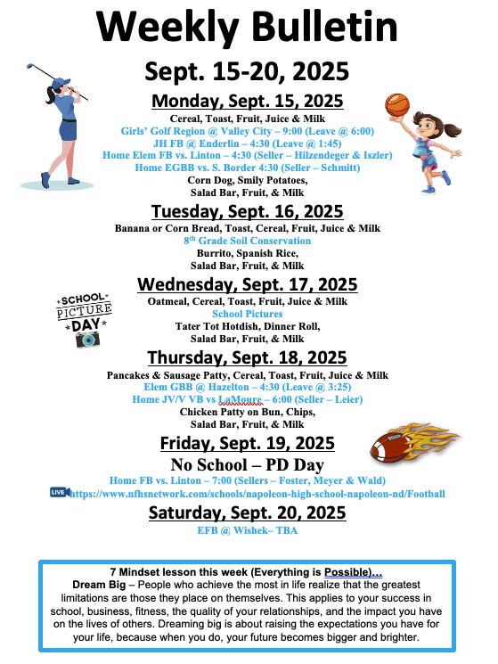 Bulletin Sept. 15