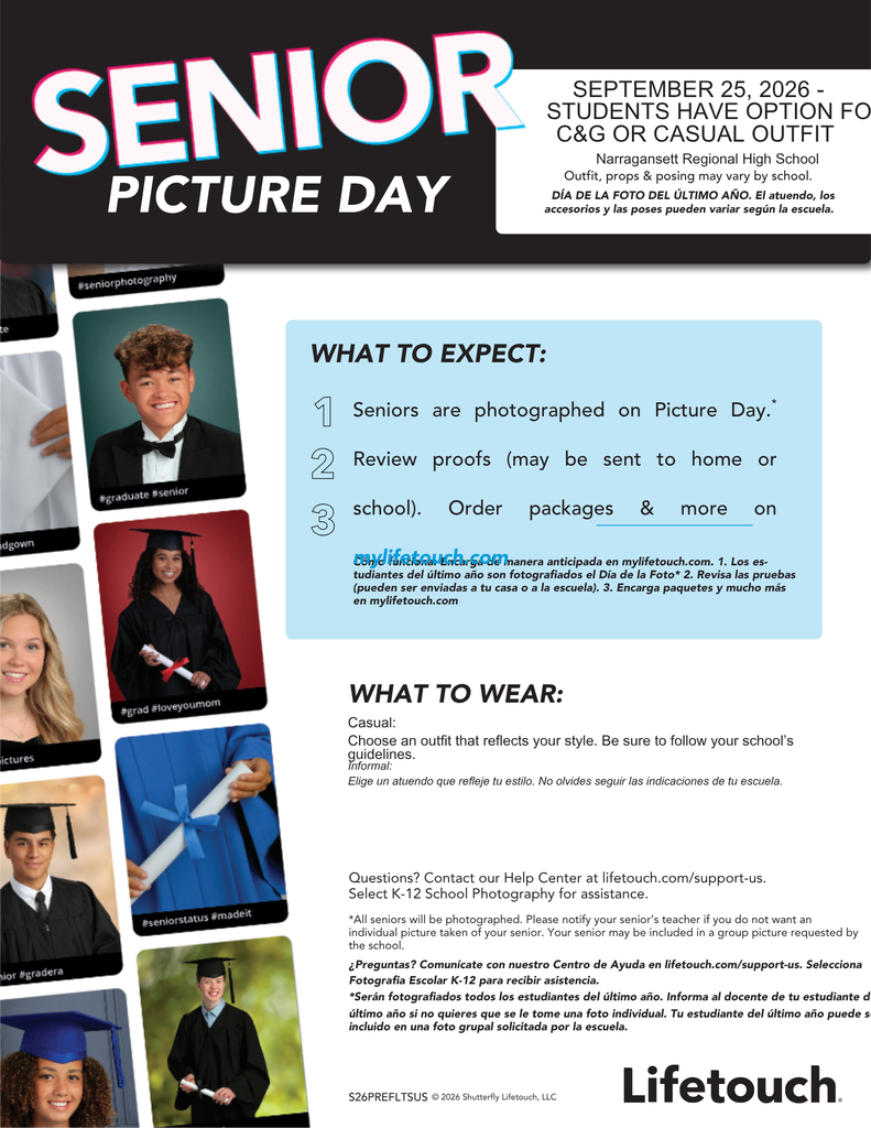 Senior Picture Day
