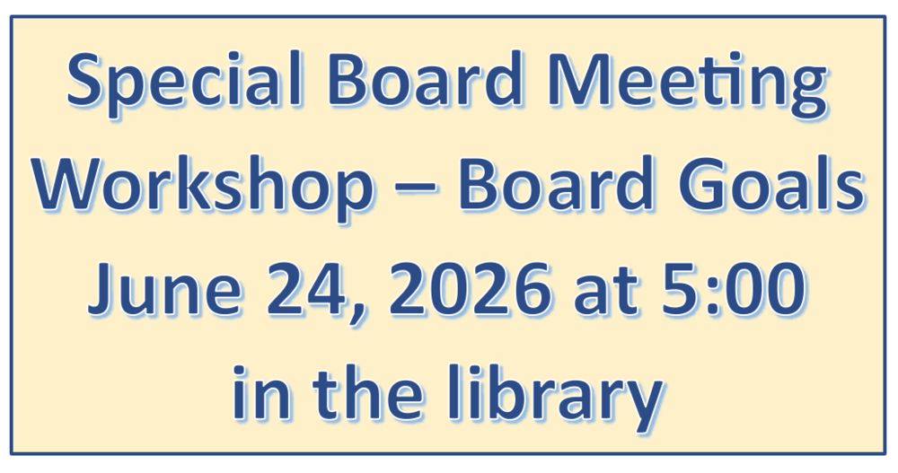 Special Board Meeting