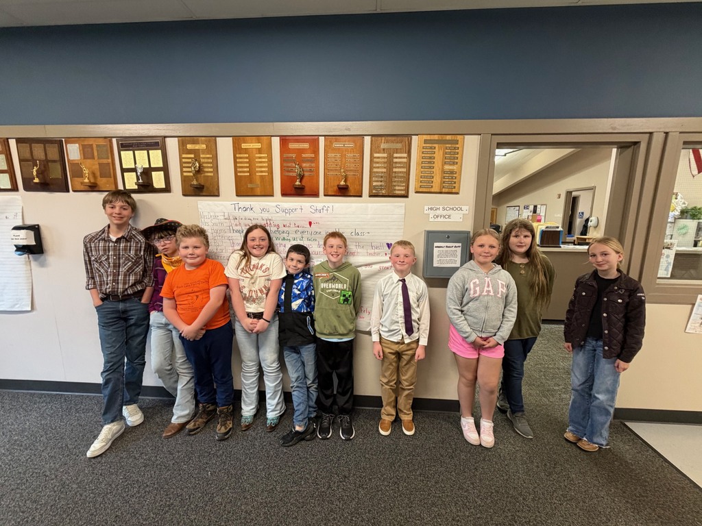 Elementary Students of the Month and Friday's POWER Ticket Drawing