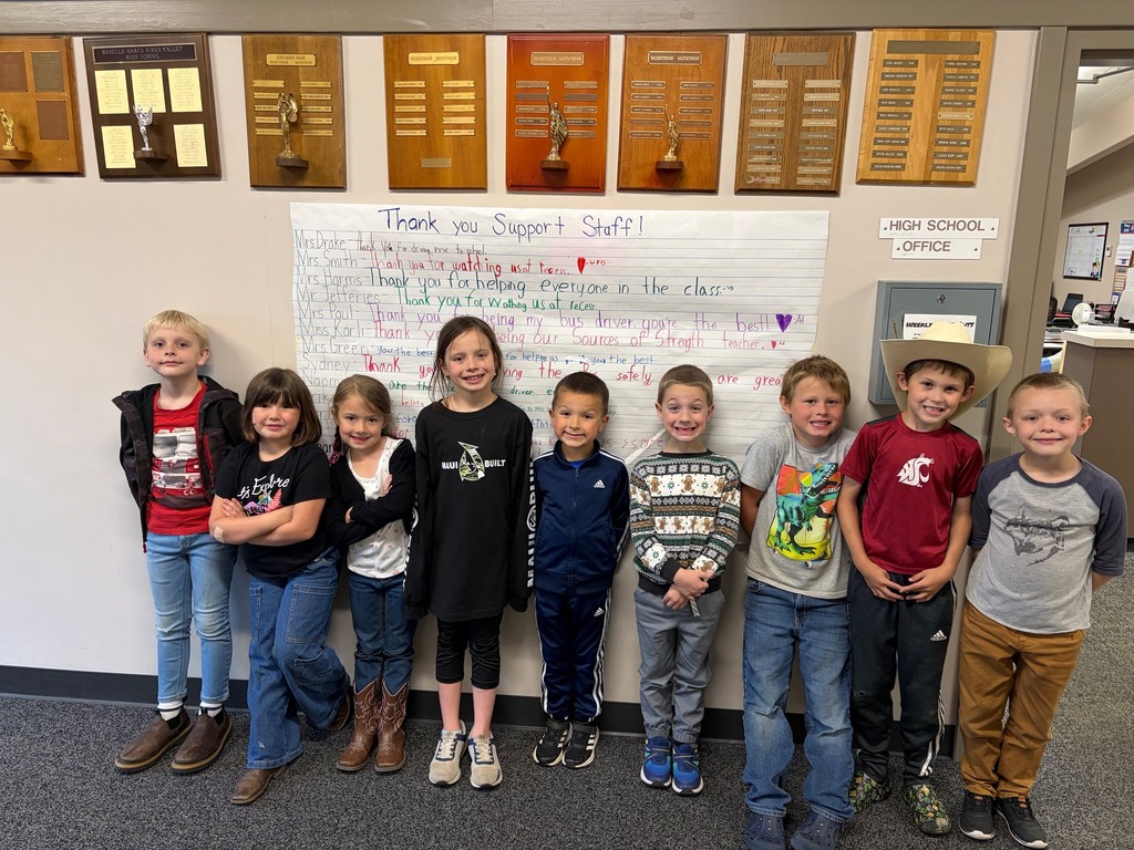 Elementary Students of the Month and Friday's POWER Ticket Drawing