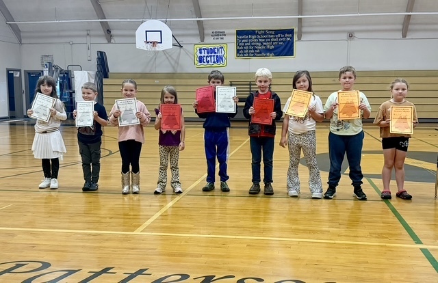 Elementary Student of the Month Assembly
