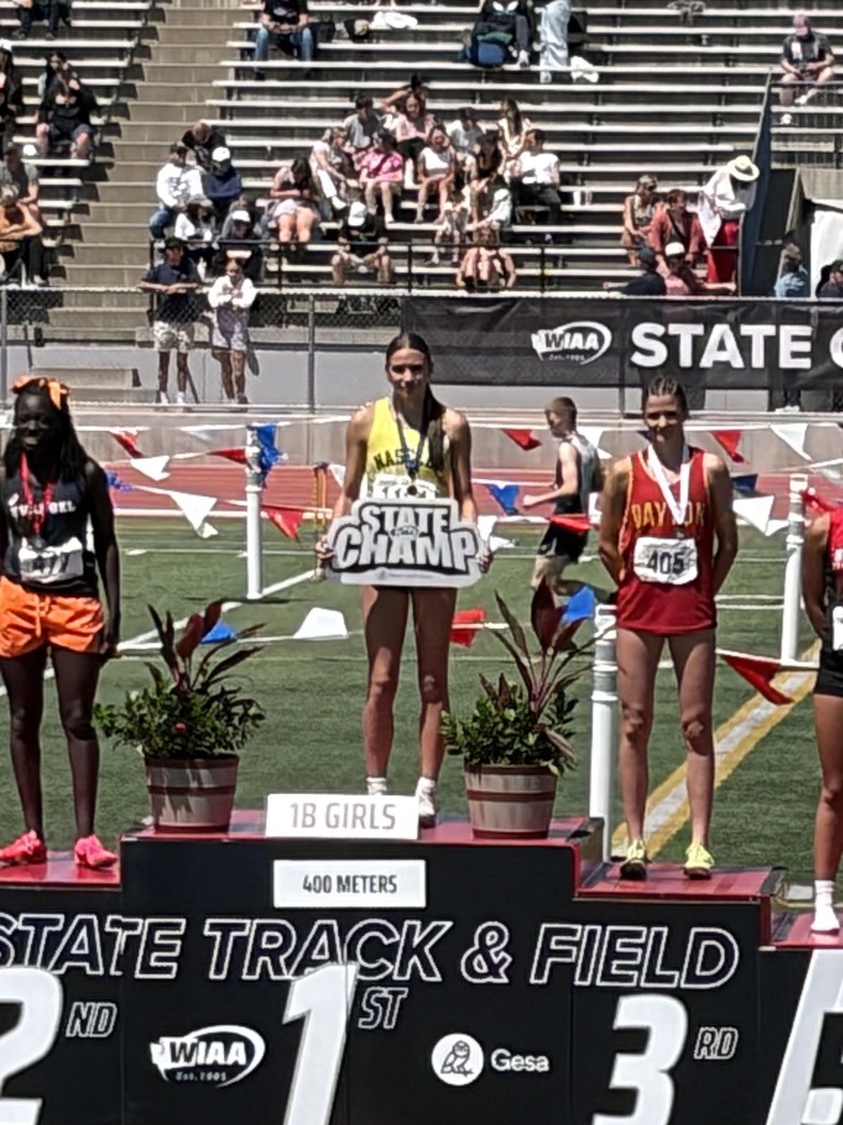 State Champion 400m runner!