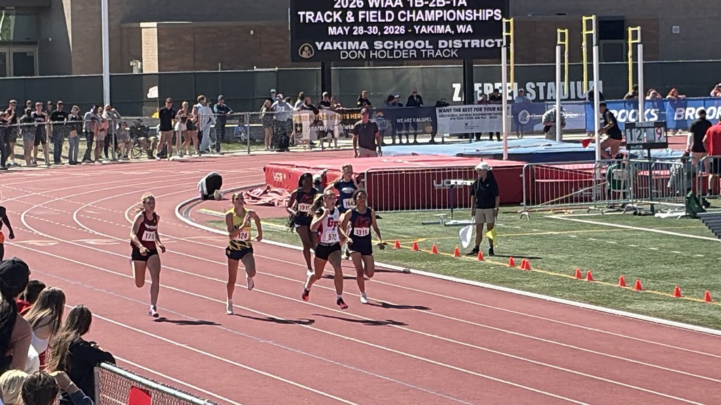200 meter runner--June.