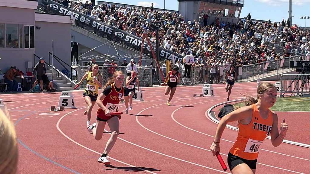 Our winning 4X100m relay team!