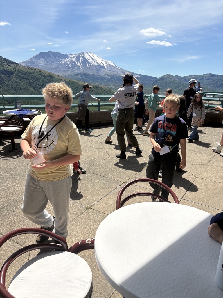 4th Grade Mt. St. Helen's Trip