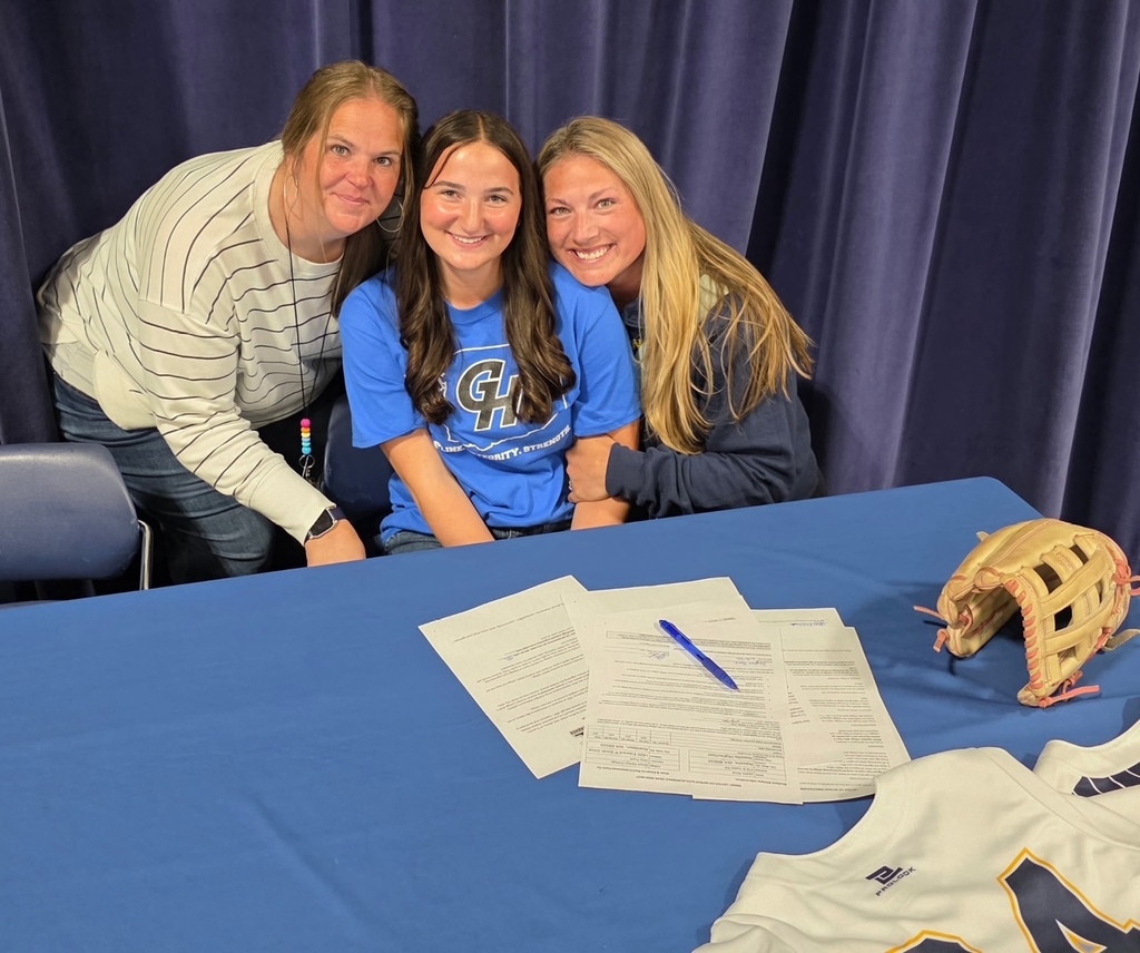 Signing Day for Jaylee and Trajen