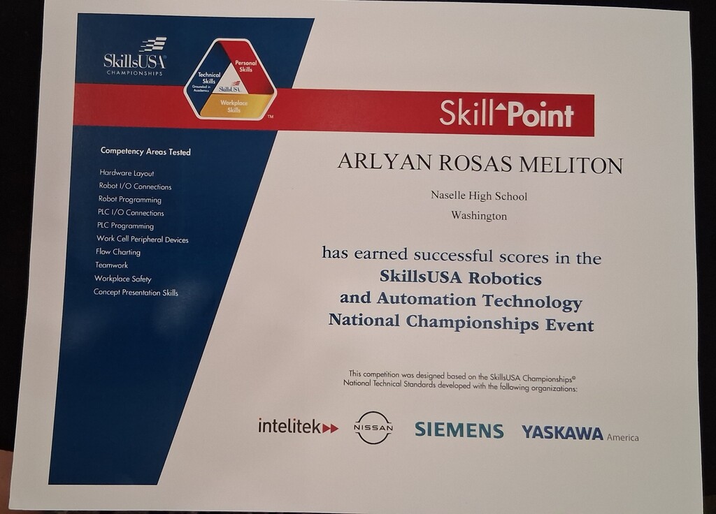 SkillsUSA Gold
