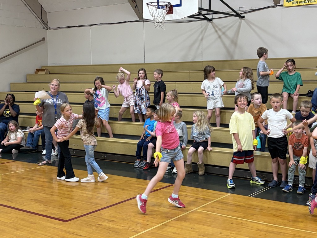 Dancing at Elementary PE Cup