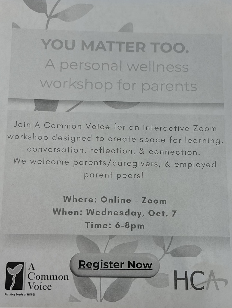 Parent Wellness Workshop