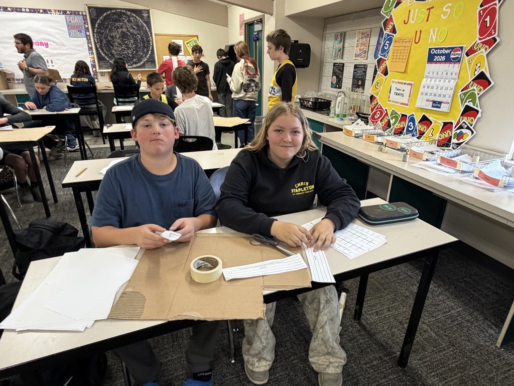 8th Grade Paper Roller Coasters