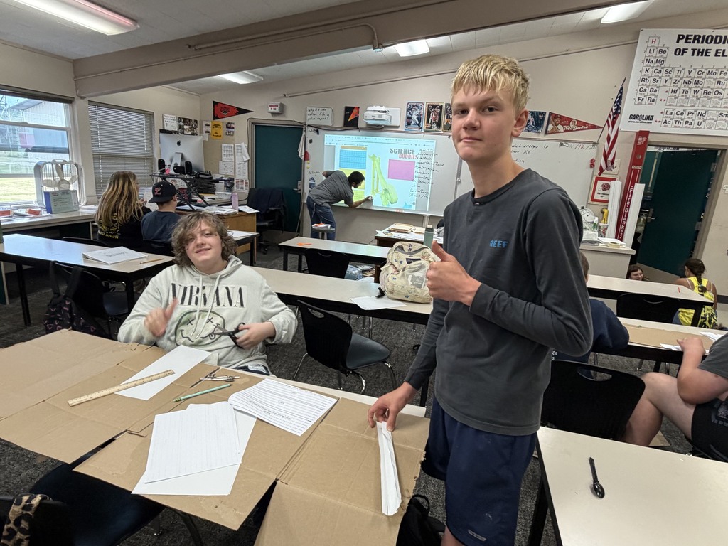 8th Grade Paper Roller Coasters