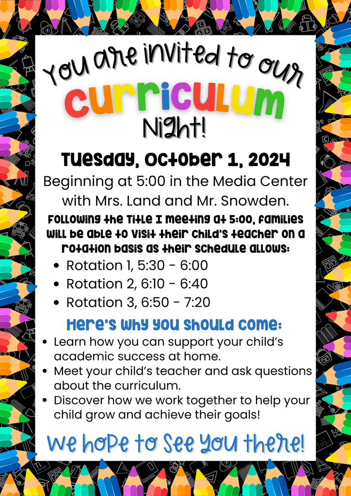 Curriculum Night
