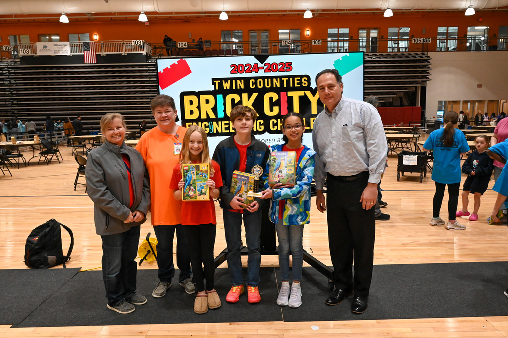 Group of people at Brick City Engineering Challenge