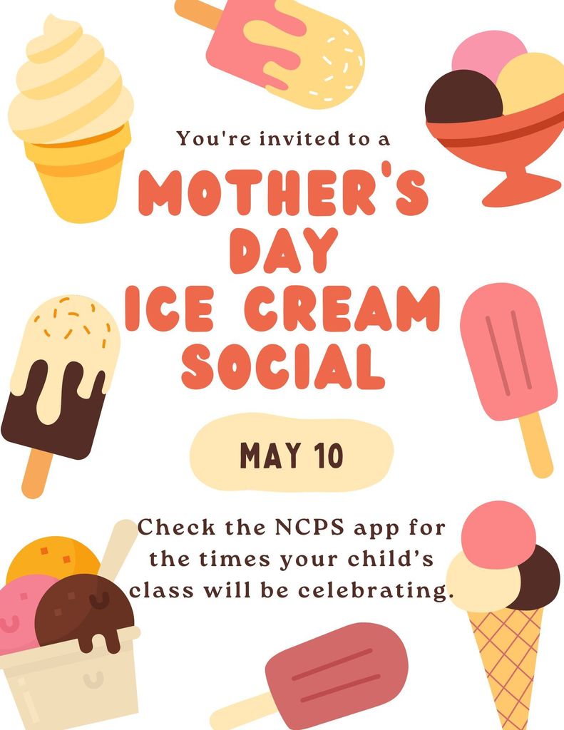 Mother's Day Ince Cream Social