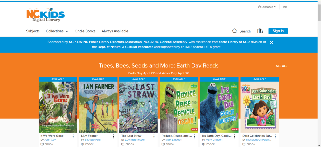 NC Kids Digital Library