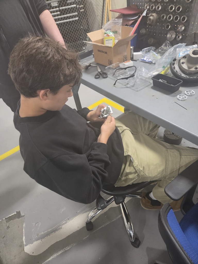 Fitting up parts