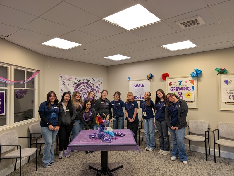 Health Assisting Students - Walk to End Alzheimers