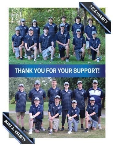2025 Golf Teams