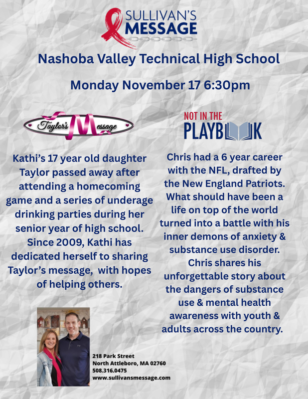 Sullivan's Message graphic