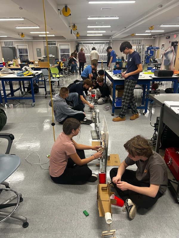 Engineering Students Rube Goldberg