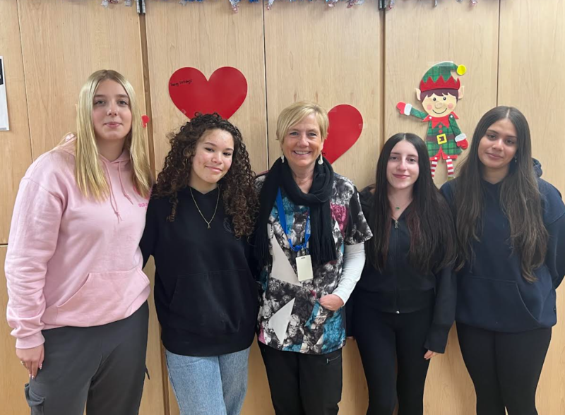 Dental Students and Retiring Ms. Foley