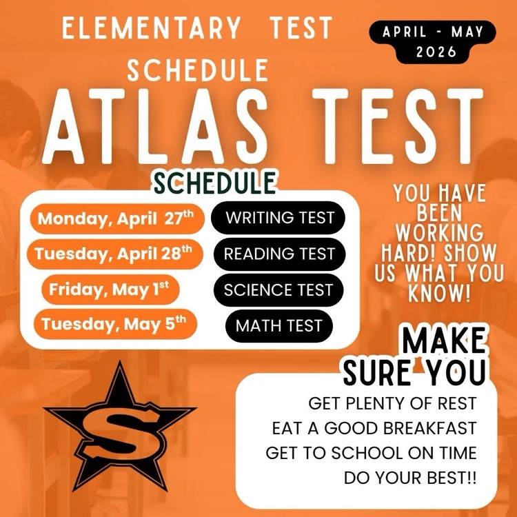 testing schedule for ATLAS