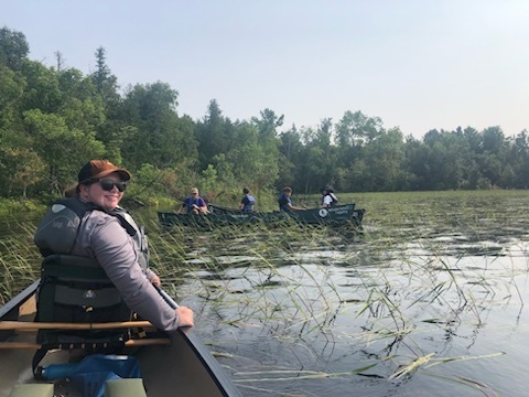 Fishing in Wild Rice